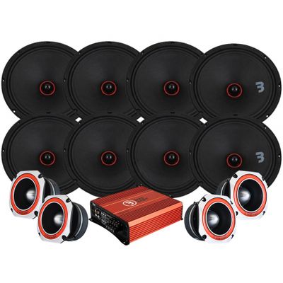 Bass Habit SPL Elite SE200M & SE45T SPL-paketti vaiheilla, suuri
