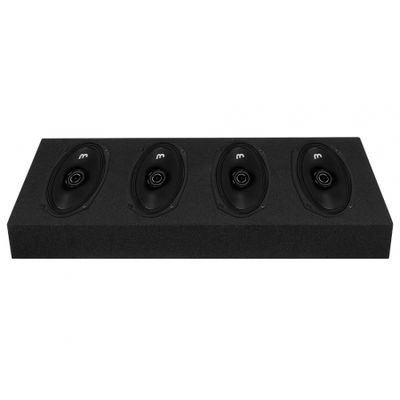 4-pakkaus Bass Habit SPL Elite SE690CX portatussa raggarplankassa
