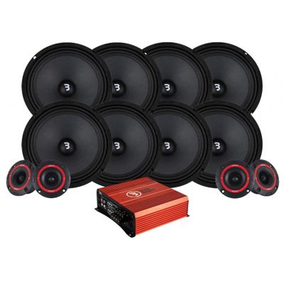 8-pack Bass Habit Play SP200M SP25A SPL-paketti portailla, suuri