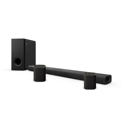 Yamaha True X Bar 50A Dolby Atmos soundbar-paketti, grafiitinharmaa