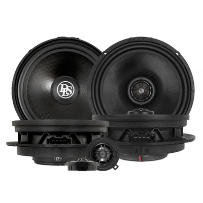 DLS Kaiutinpaketti VW:lle, SEAT:lle ja Skodalle etu- ja takaluukkuihin