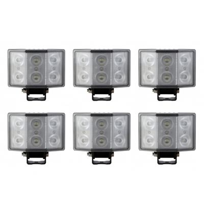 6-pakkaus NIZLED W60RFA, taka-/työvalo, 60W, työvalopaketti