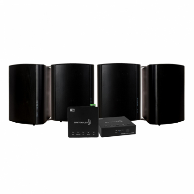 Dayton Audio WB40A & 2 paria DLS MB5i, musta