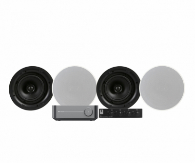 WiiM Amp PSC4B:llä & 2 paria DLS IC624