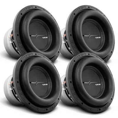 4-pack DS18 ZXI8.2D, pitkäiskuiset 8 tuuman bassokaiuttimet