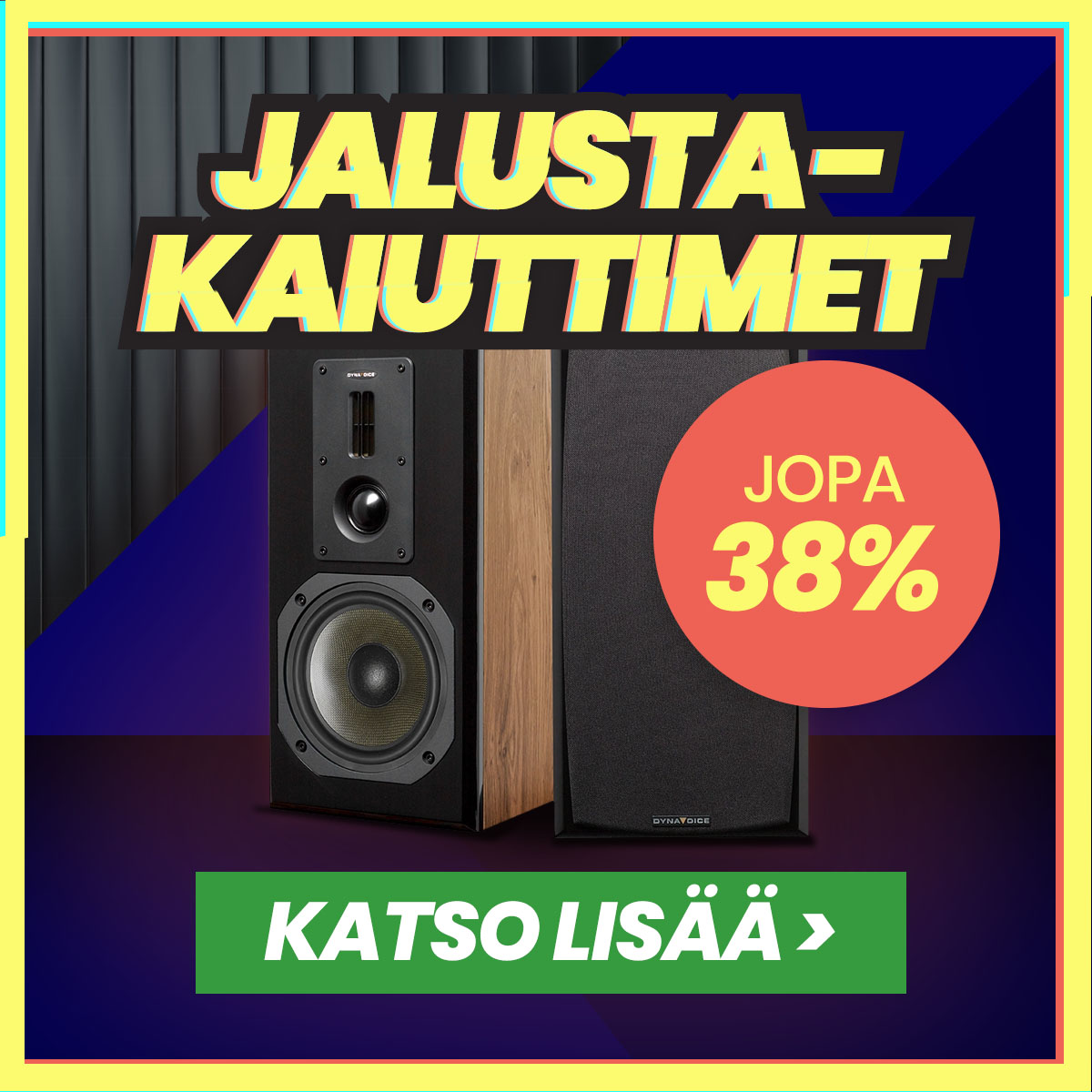 Jalustakaiuttimet