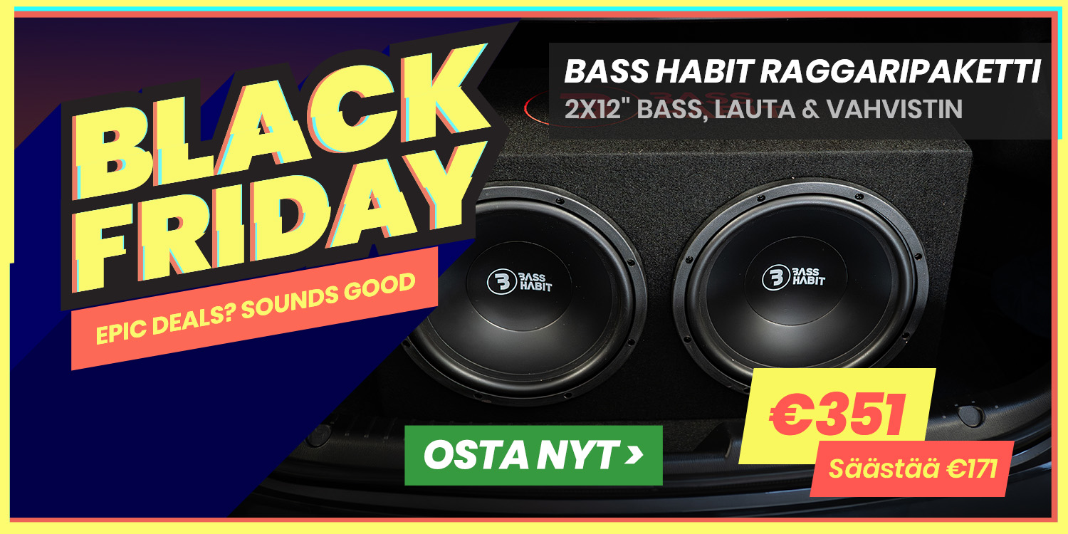 Bass Habit PL212A SPL64:llä, raggar-paketti