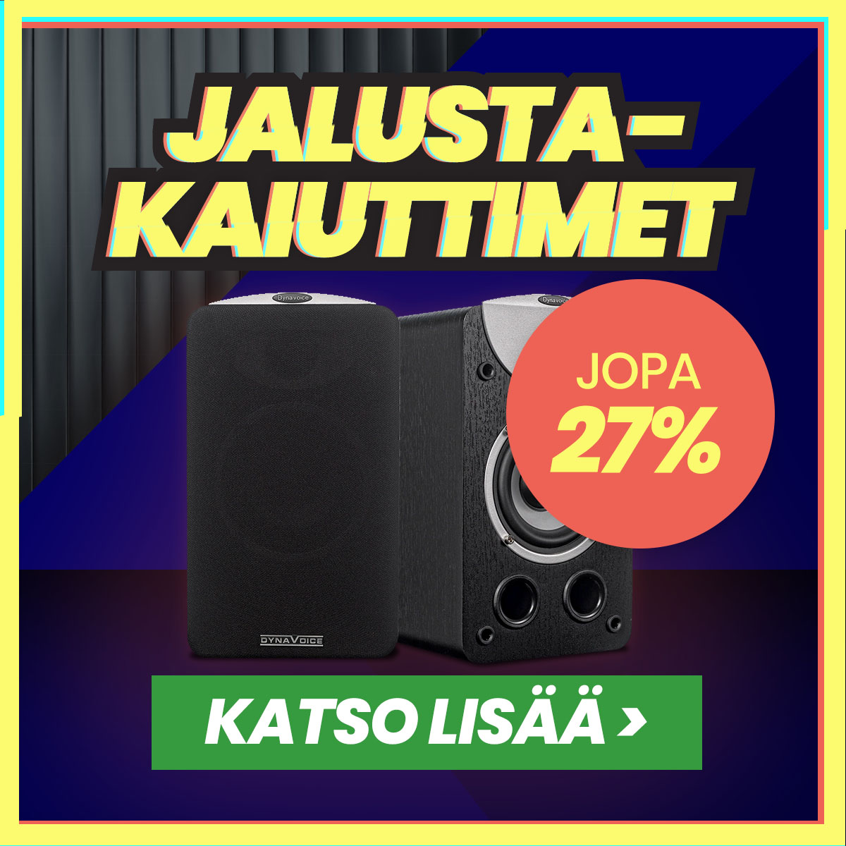 Jalustakaiuttimet