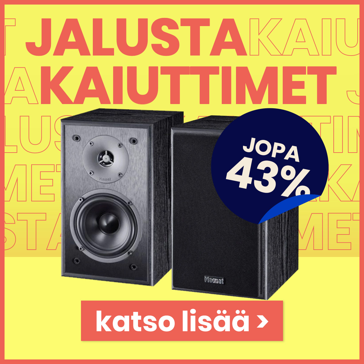 Jalustakaiuttimet