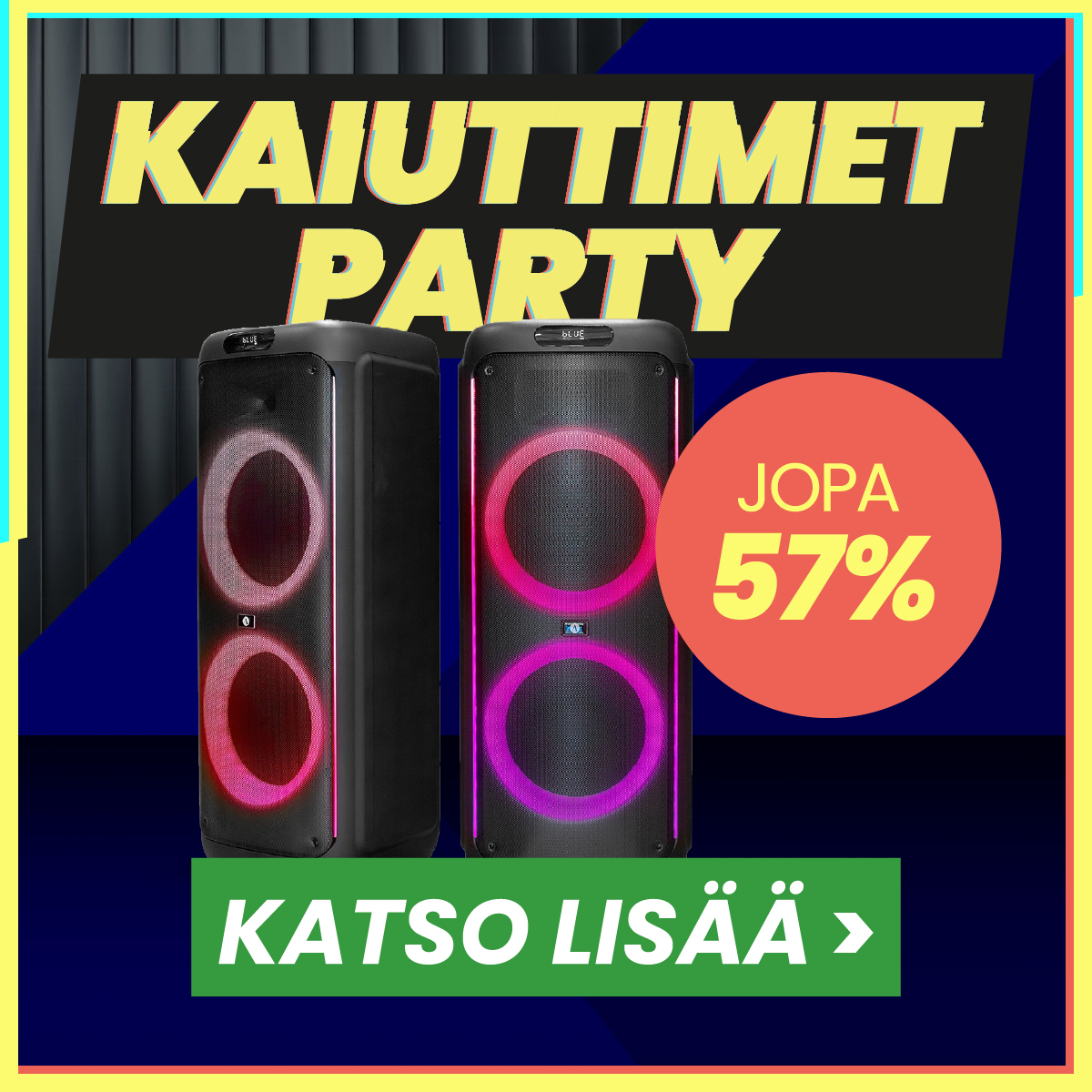 Kaiuttimet Party