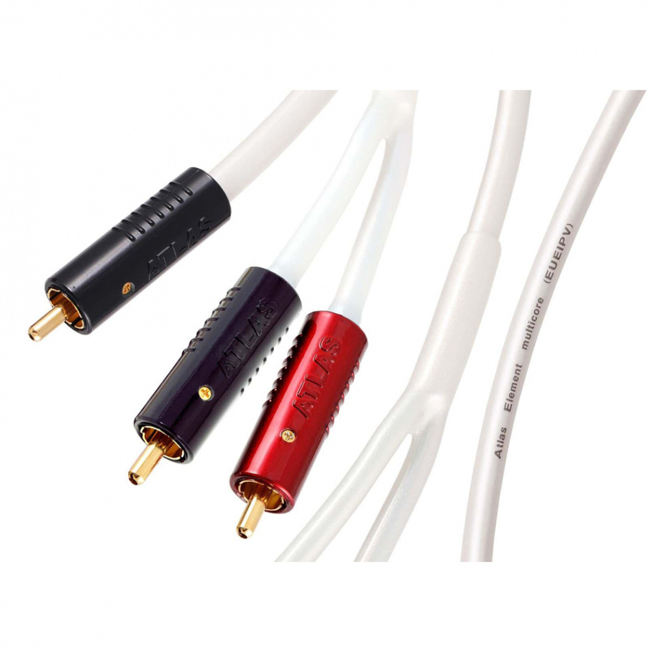 Atlas Element Achromatic Subwooferkabel 1:2, 3 meter