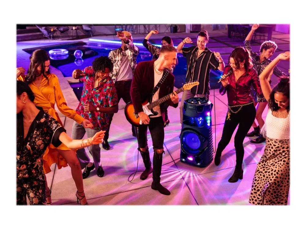 Sony MHC-V73D voimakas partykaiutin CD/DVD-soittimella