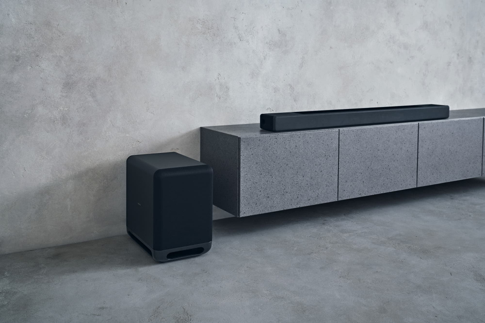 Sony SA-SW5 aktiivinen langaton subwoofer 7 tuuman elementillä, musta