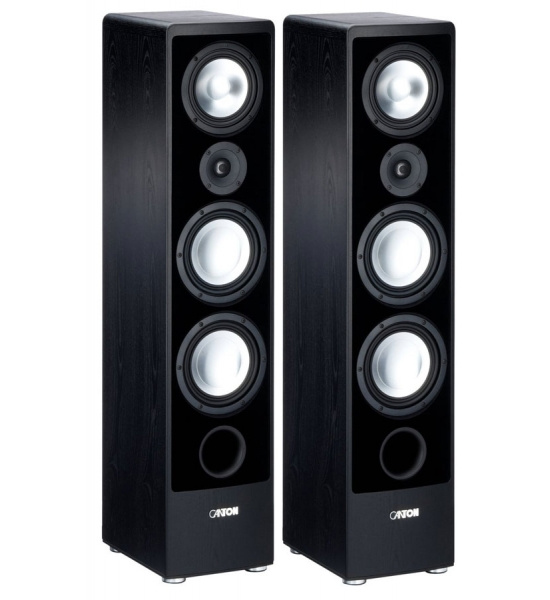 Canton Ergo 690DC golvhögtalare svart ask