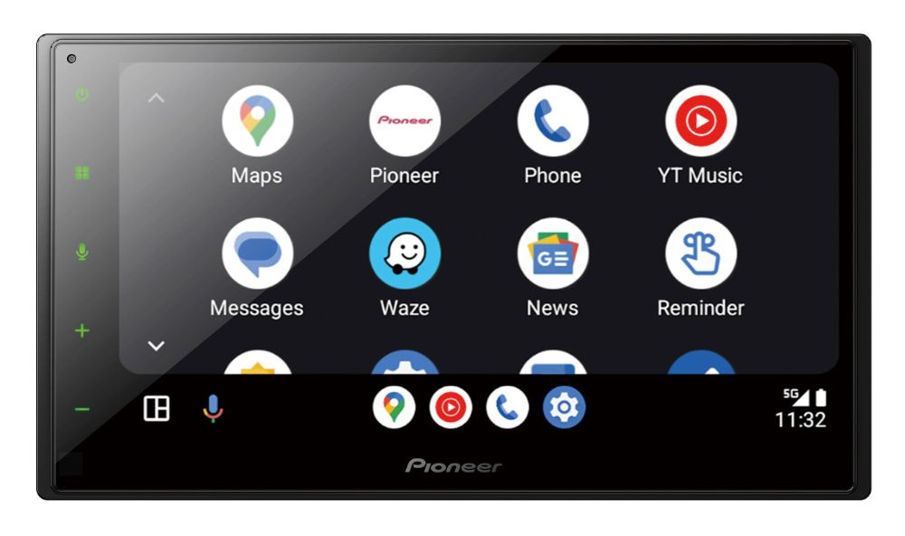 Pioneer SPH-DA150BT, autostereo CarPlaylla, Android Autolla ja Bluetoothilla