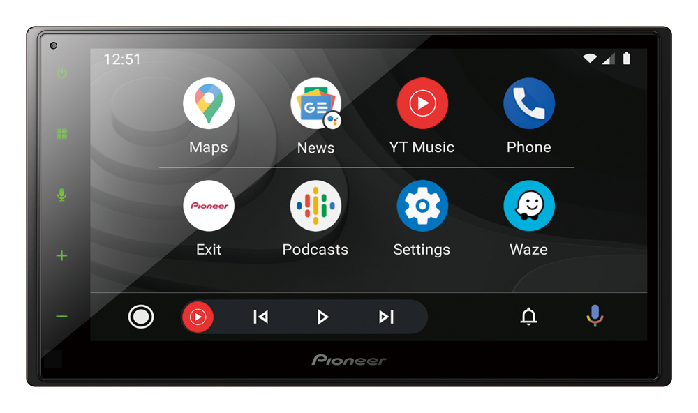 Pioneer SPH-DA160DAB, bilstereo med CarPlay, DAB+ och Bluetooth