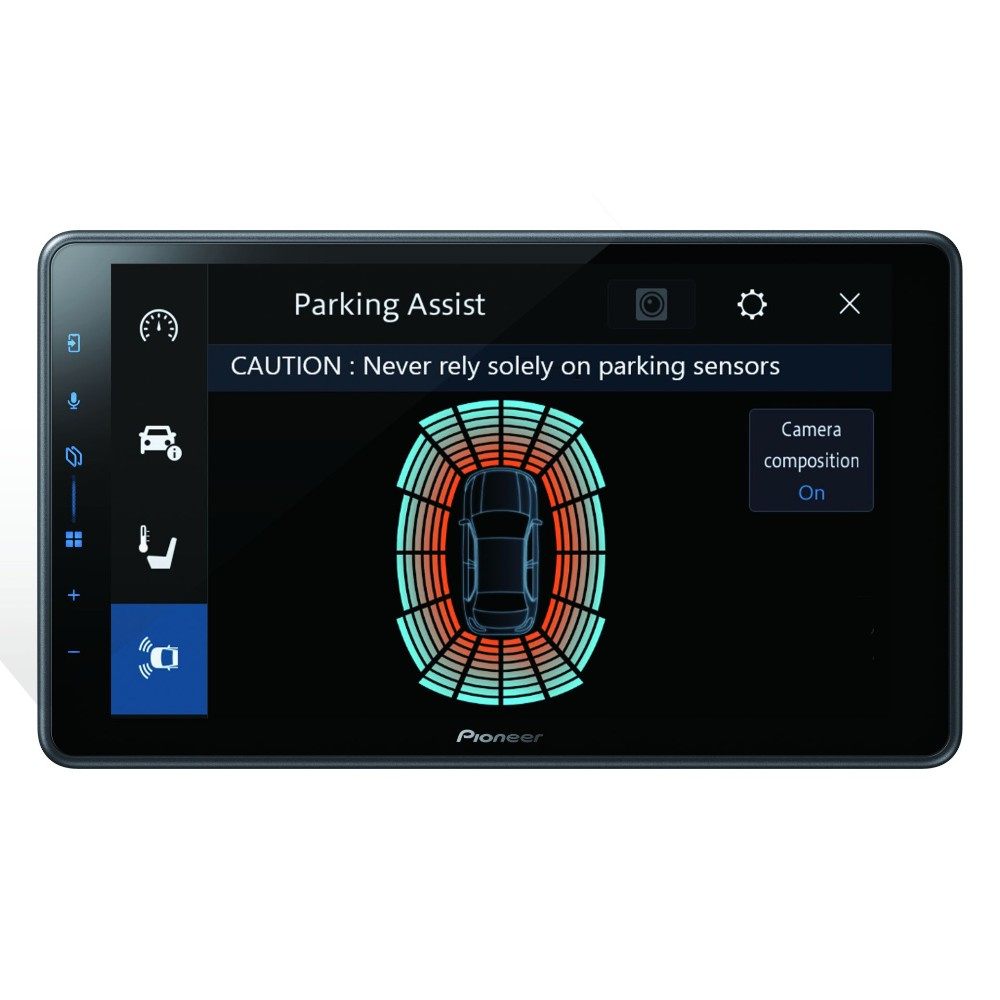 Pioneer SPH-EVO98DAB-UNI2, dubbel-DIN med 9