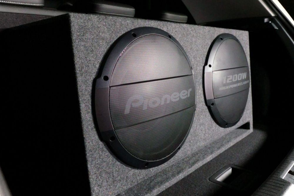 Pioneer TS-WX1220AH, aktiivinen portattu 2x12 tuuman bassokaiutin 600W RMS
