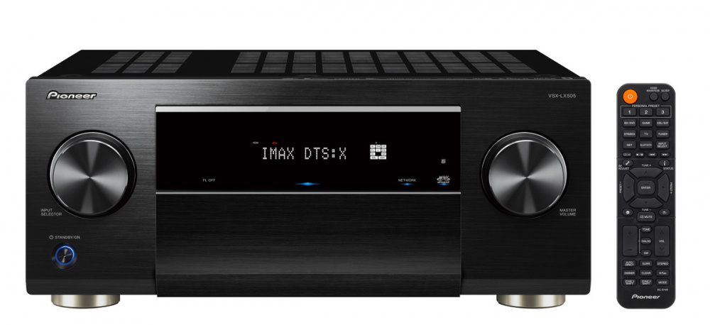 Pioneer VSX-LX505 hemmabioförstärkare, svart