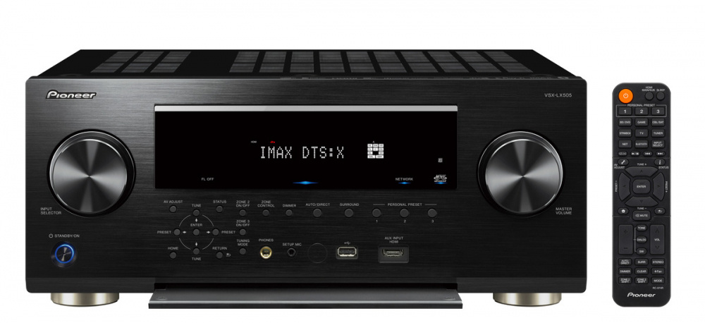 Pioneer VSX-LX505 hemmabioförstärkare, svart
