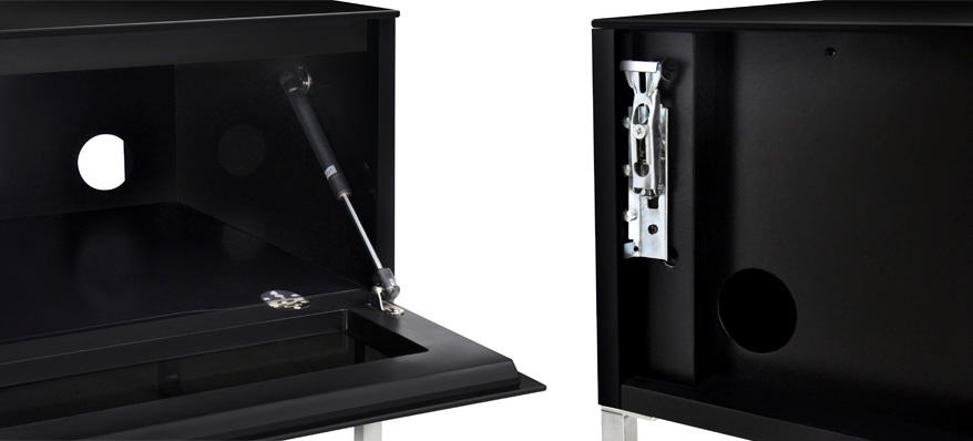 Norstone Khalm, TV/mediabänk pianosvart