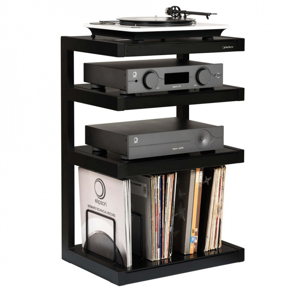 Norstone Esse Hifi Vinyl, mattamusta stereopenkki