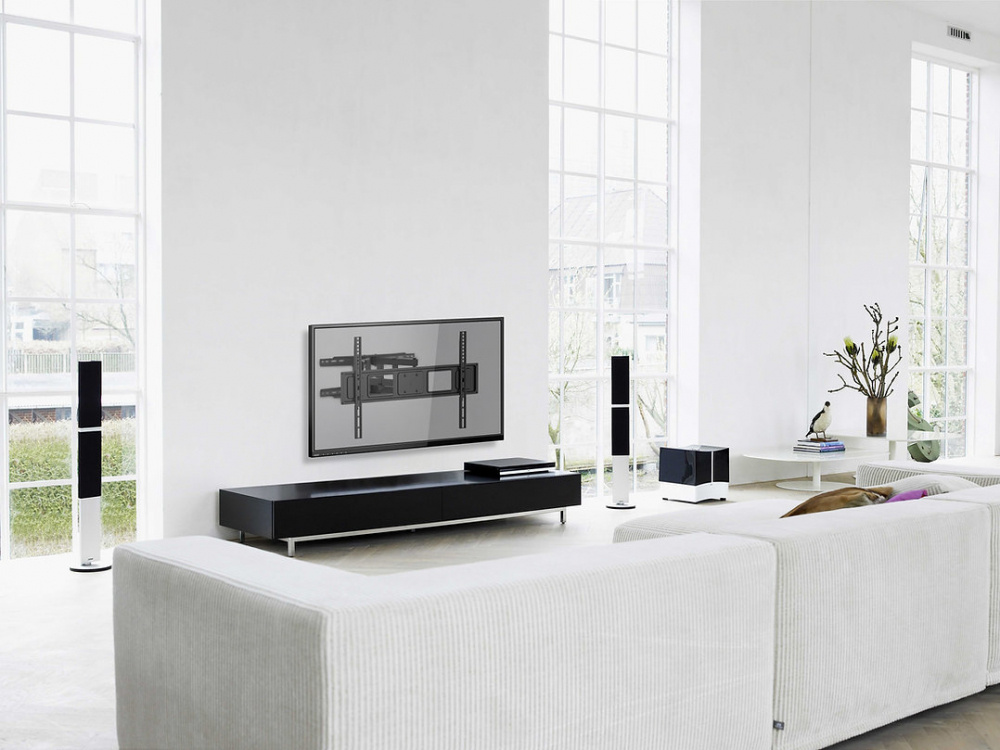 NorStone Full Motion 120, vridbart väggfäste för TV