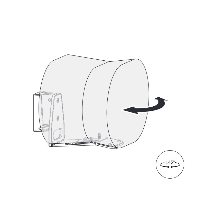 Norstone Sonos Era 300 WM kallistettava seinäteline, musta