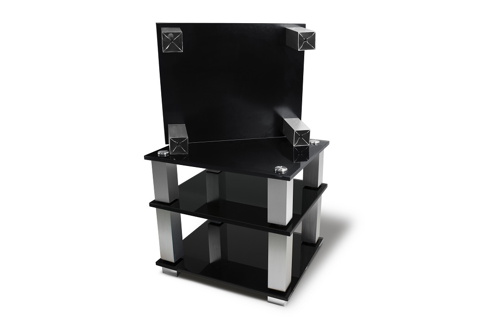 Norstone Square HiFi, rack med fyra plan