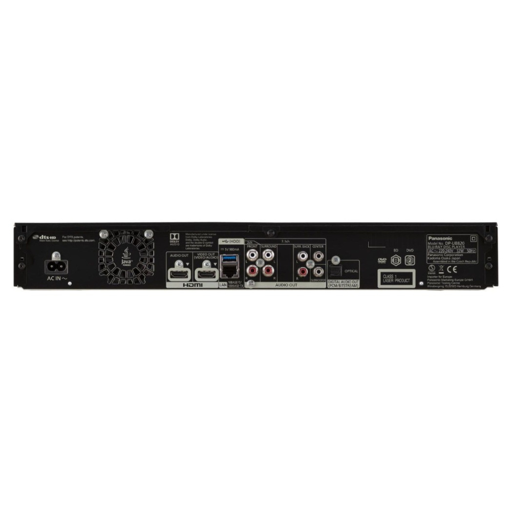 Panasonic DP-UB820AGK Ultra HD BluRay-soitin