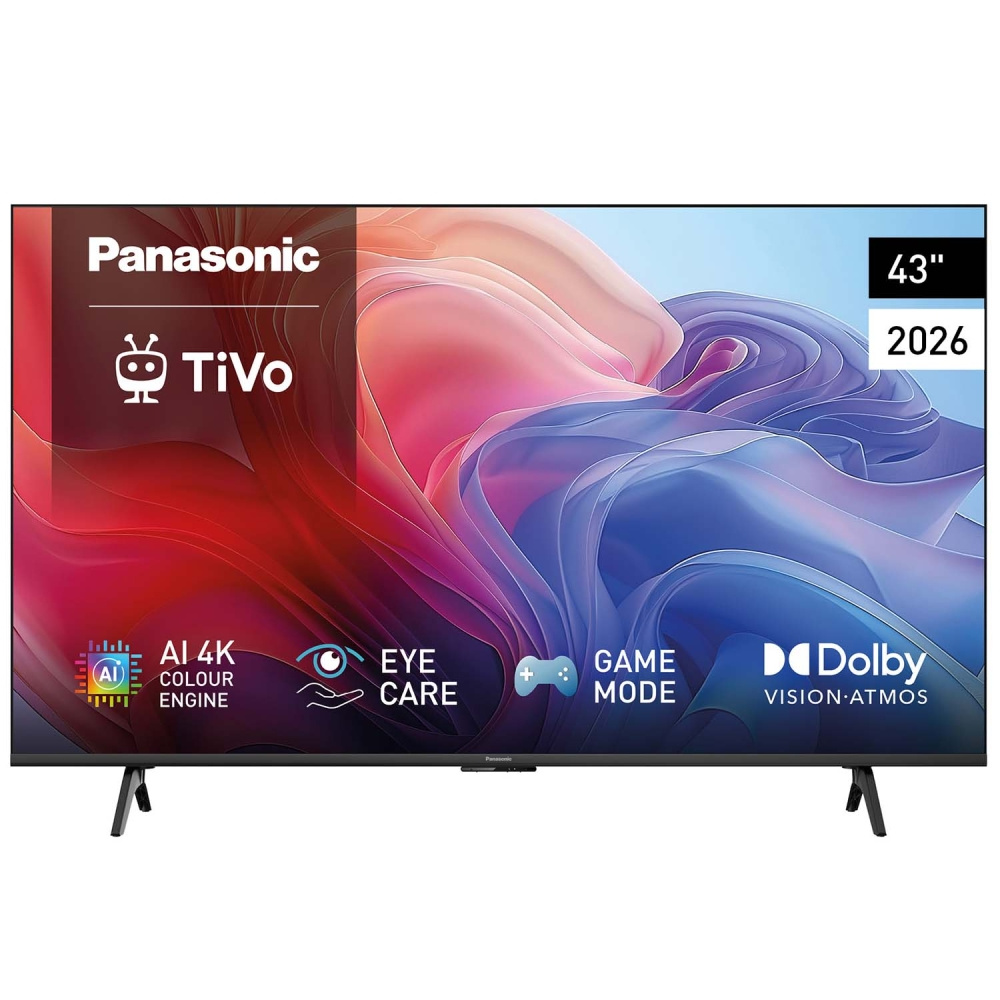 Panasonic TB-43W60CEZS, 43-tuumainen 4K LED-TV TiVolla