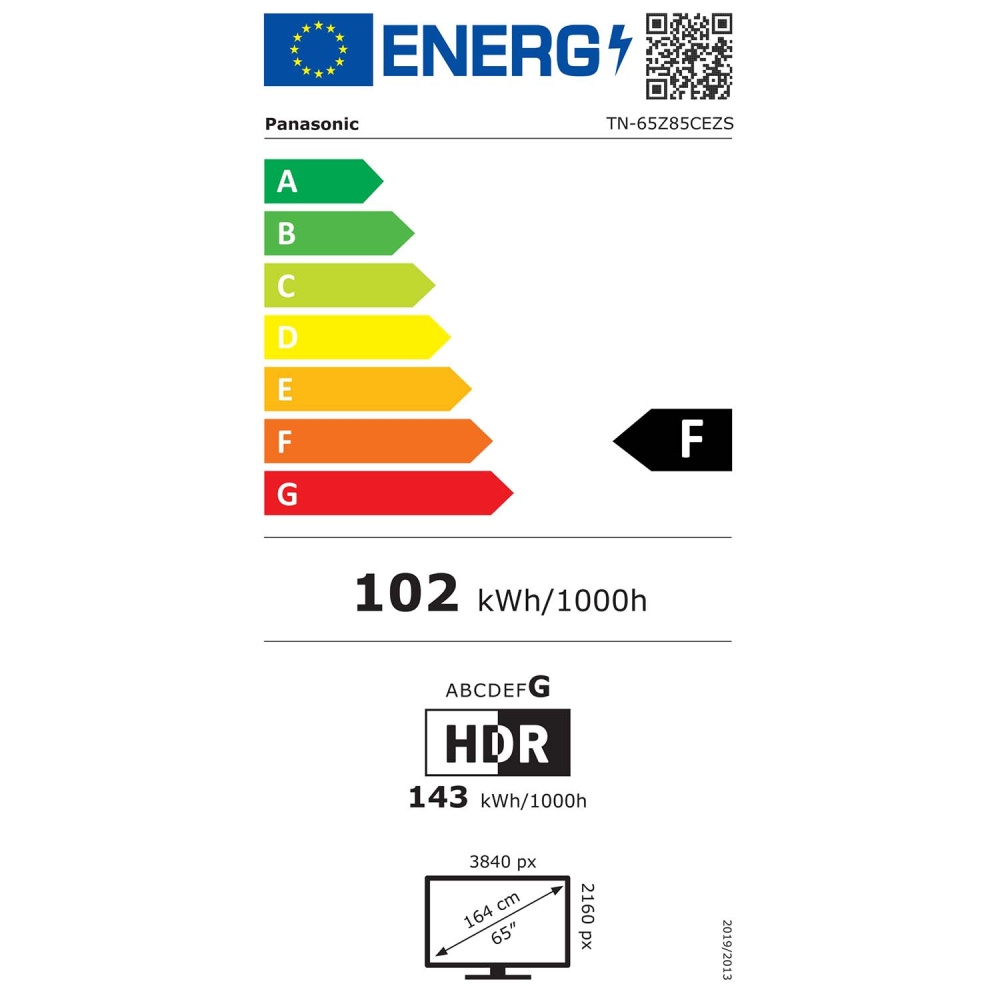 Panasonic TN-65Z85CEZS, 65-tuumainen 4K OLED-televisio Google TV:llä