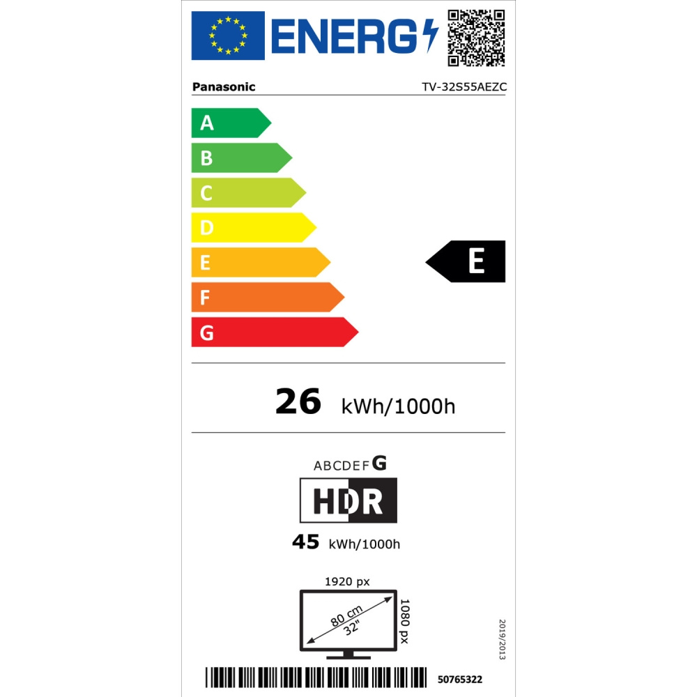 Panasonic TV-32S55AEZC, 32-tuumainen Full HD LED-TV Fire TV:llä