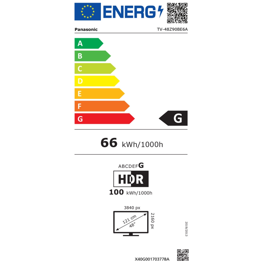 Panasonic TV-48Z90BE6A, 48-tuumainen 4K OLED-TV ja Fire TV