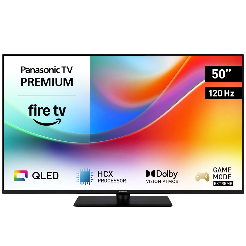 Panasonic TV-50W85BEZC, 50-tuumainen 4K QLED-TV Fire TV:llä