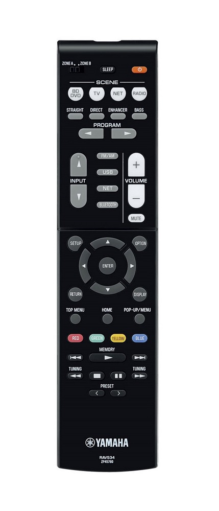 YAMAHA HTR-4072 hemmabioförstärkare, svart