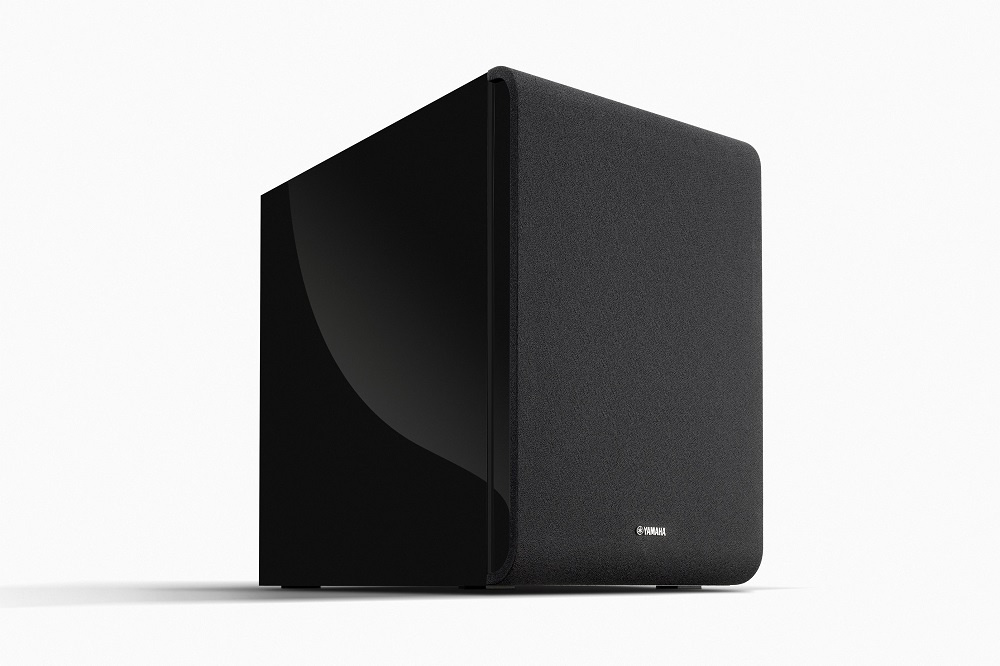 Yamaha MusicCast Sub100, trådlös svart subwoofer med nätverk