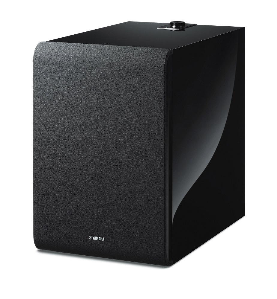 Yamaha MusicCast Sub100, trådlös svart subwoofer med nätverk