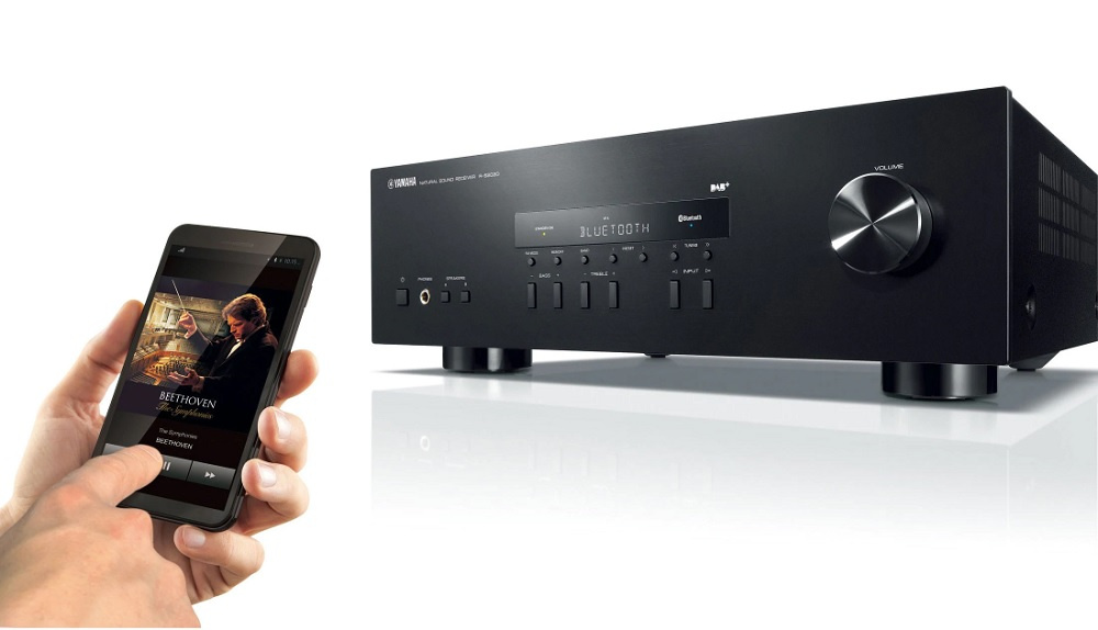 Yamaha R-S202D gen 2 stereoförstärkare, svart