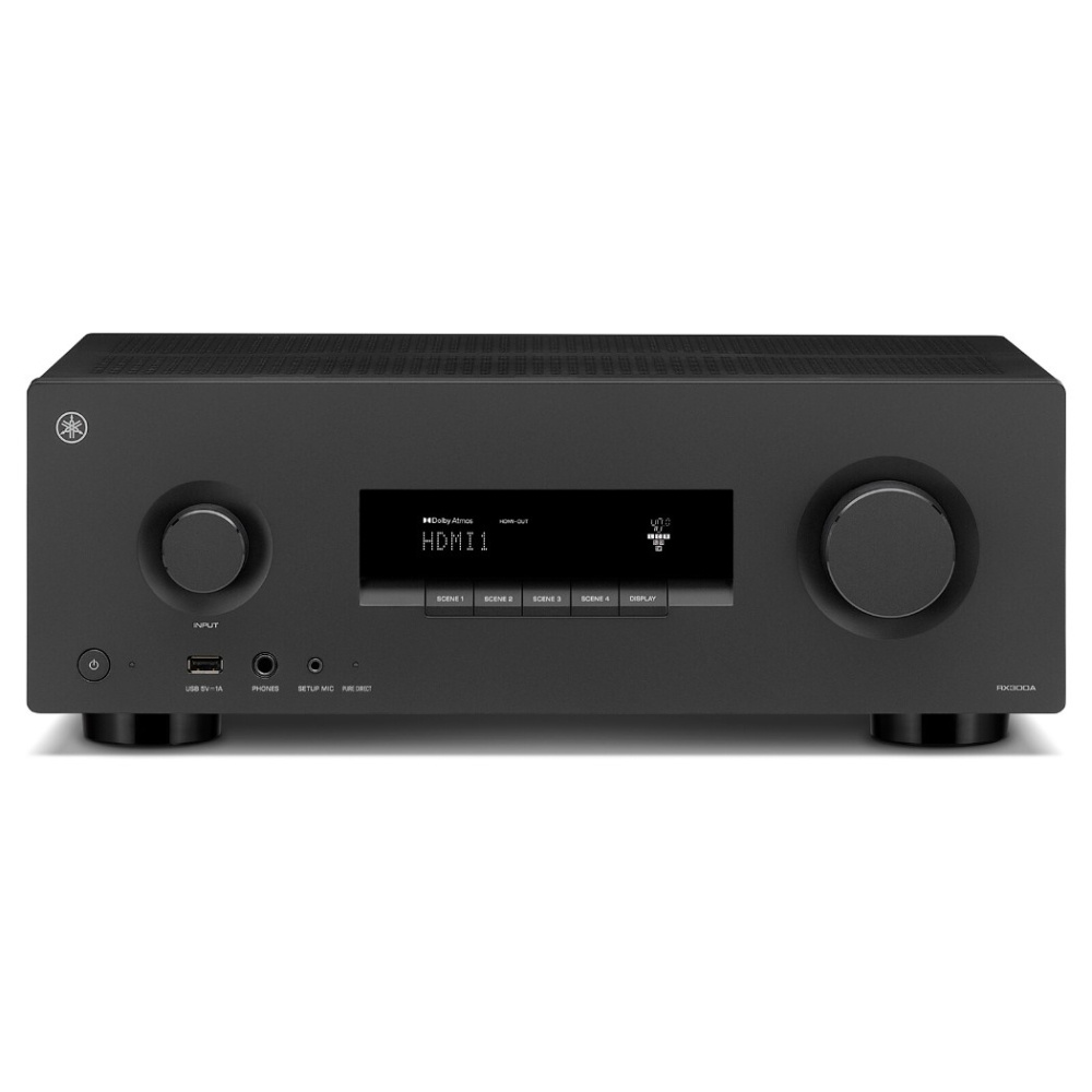 Yamaha RX300A kotiteatterivahvistin, musta