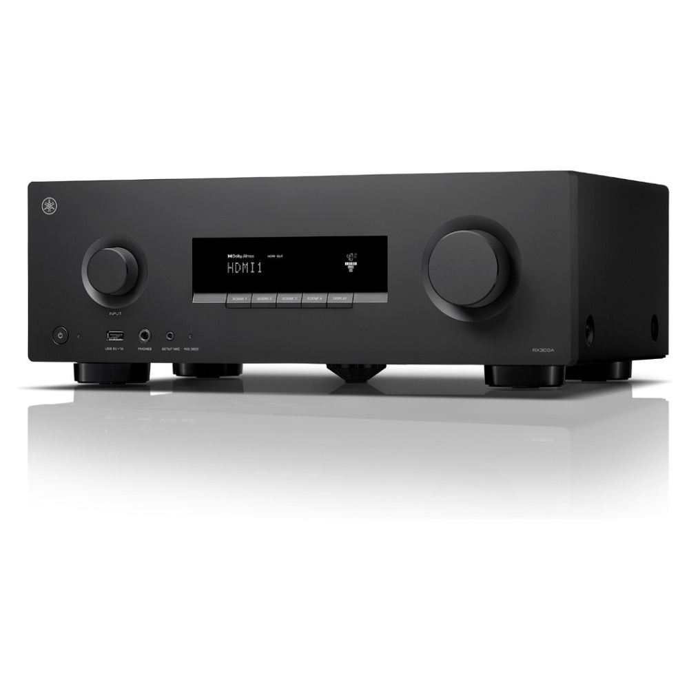 Yamaha RX300A kotiteatterivahvistin, musta