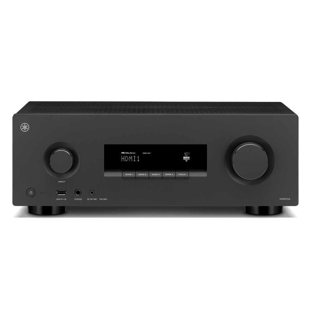 Yamaha RX500A kotiteatterivahvistin, musta