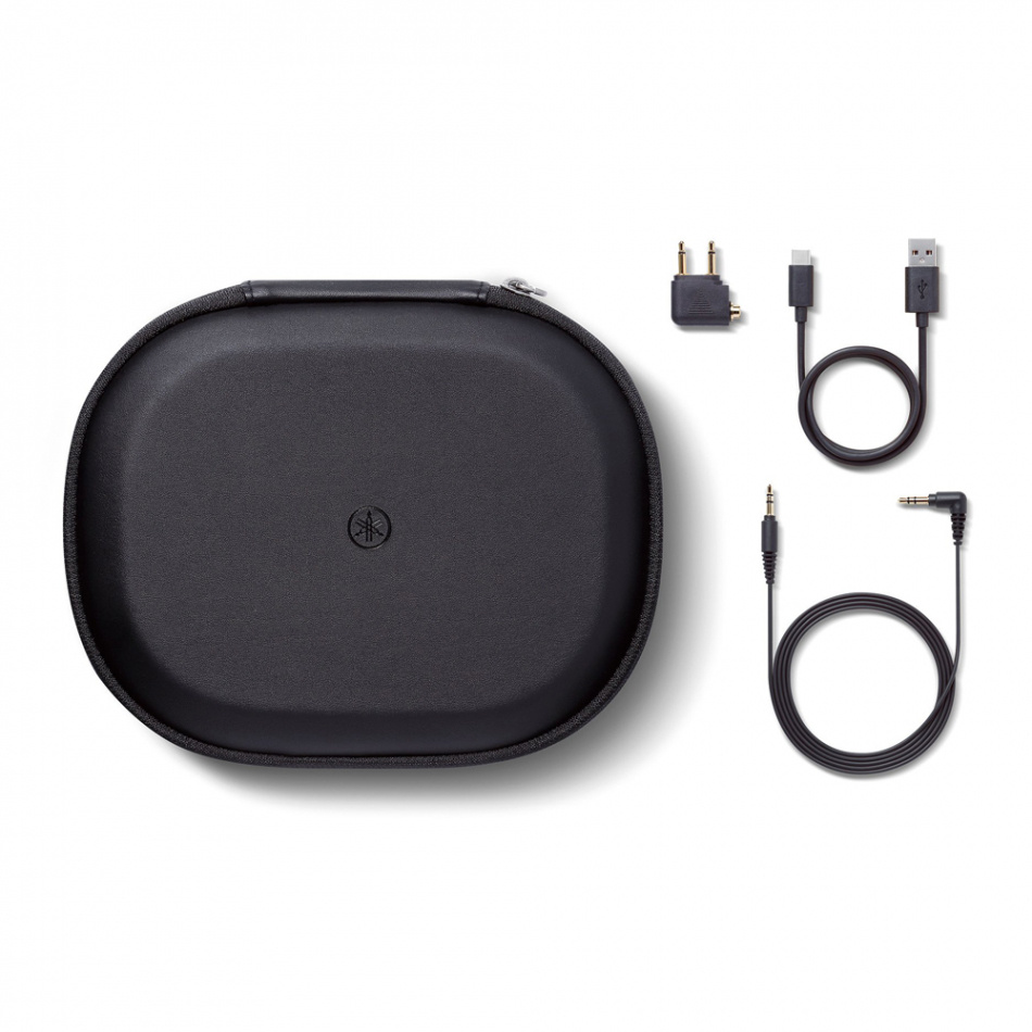 Yamaha YH-E700B svart, trådlösa brusreducerande hörlurar