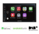 Macrom M-DL7000D25 bilstereo med CarPlay, Android Auto, DAB+ och Bluetooth Macrom M-DL7000D25 bilstereo med CarPlay, Android Auto, DAB+ och Bluetooth