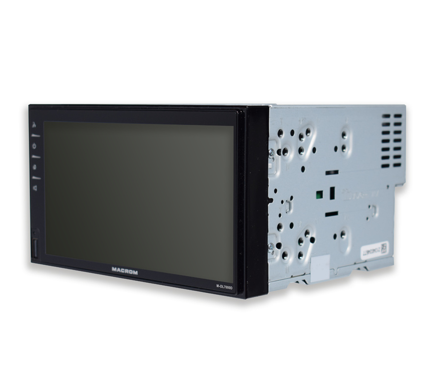 Macrom M-DL7000D bilstereo med CarPlay, Android Auto, DAB+ och Bluetooth