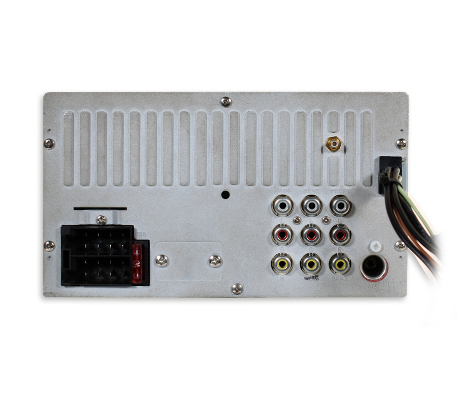 Macrom M-DL6800DAB,, bilstereo med Bluetooth, DAB och 2 par lågnivåutgångar