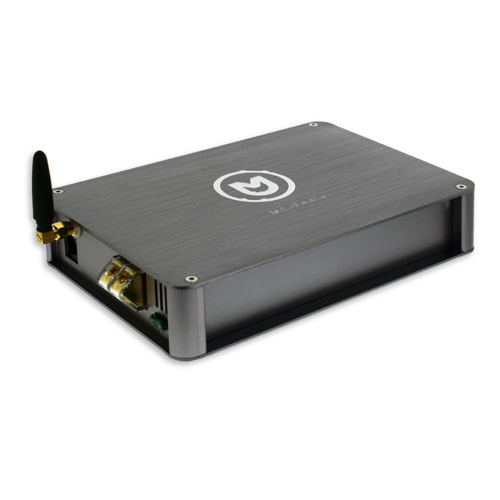 Macrom M-DSPA402, nelikanavainen DSP-vahvistin Bluetoothilla