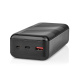 Nedis varavirtalähde, 30 000 mAh Nedis varavirtalähde, 30 000 mAh