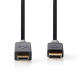 Nedis DisplayPort–HDMI-kaapeli, 1 metri Nedis DisplayPort–HDMI-kaapeli, 1 metri