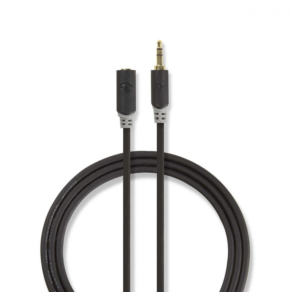 Nedis 3,5mm AUX kabel, hane till hona